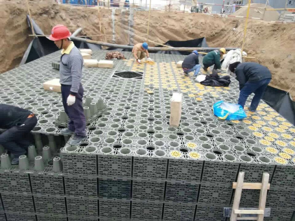 雨水蓄水模块安装流程插图1 雨水收集模块