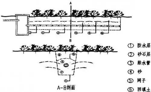 渗滤沟